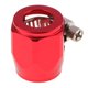 thumbnail image 3 of Aluminio Auto Car An8 Manguera Finisher Finisher Oil Line Line Clip Clamp Red, 3 of 5