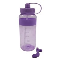 Homewell - Botella De Agua Plástica Morada 2000Ml