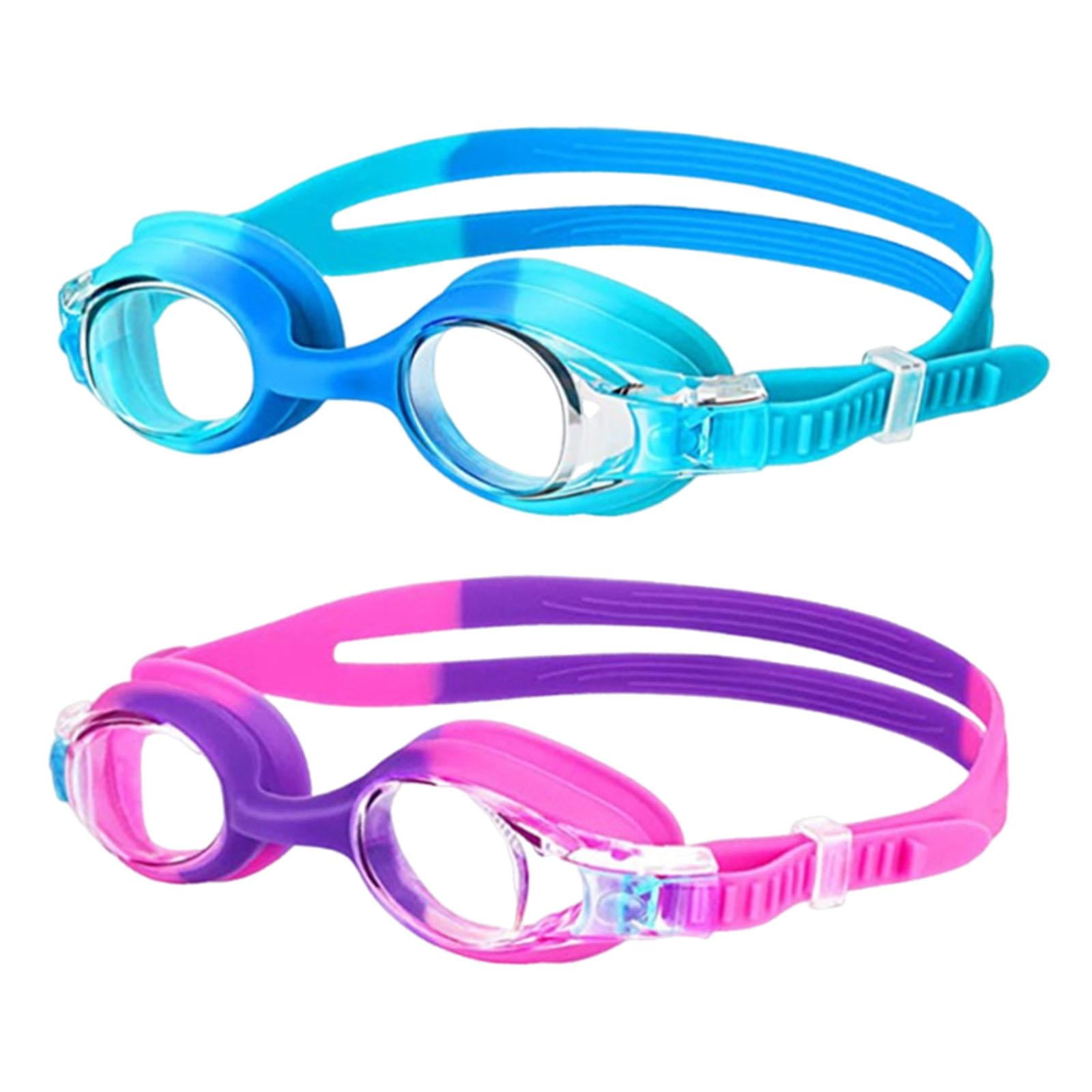 Ioensy - 2 Gafas De Natación Para Niños, Impermeables, Para Deportes Acuáticos, Para Niños Y Niñas.
