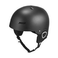 Magideal - Casco De Esquí, Casco De Snowboard, Cómodo, Transpirable, Ligero, Casco De Monopatín, Casco De Nieve Para Deportes De Invierno, Ciclismo , M Negro