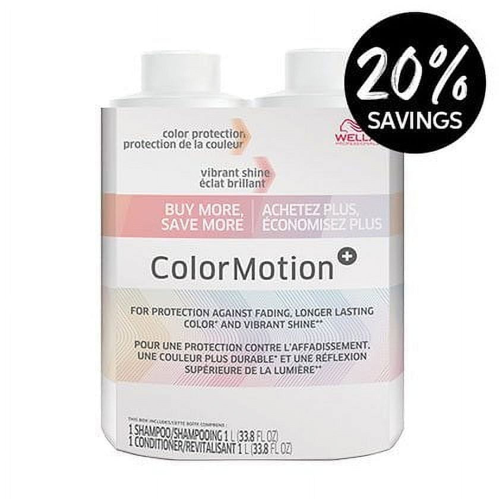 Dúo Shampoo Wella Color Motion+ 1000ml Acondicionador Wella Color Motion+ 1000ml