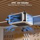 thumbnail image 3 of ALORAIR Puricare 780 Sistema de Filtración de Aire 47x47x22 cm 115 V, 3 of 6