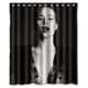 thumbnail image 1 of Cortina de ducha Jennifer Lawrence, juego de cortinas de baño con ganchos, tamaño 60 x 72 pulgadas, 1 of 3