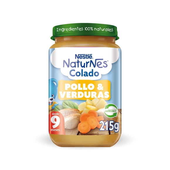 Colado Pollo Y Verduras, 215 g