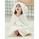 thumbnail image 2 of Girls Bath Towel Hooded Cloak Animal Ears Bath Quick Drying Bathrobe Soft Cute Children's Bathrobe Baby Kids Clothes, 2 of 3
