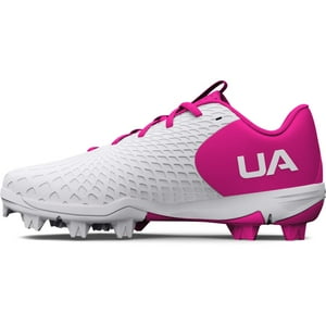 Zapatos Under Armour Glyde 2.0 Rm Jr Para Niñas, Blanco/Rosa Rebelde