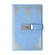 thumbnail image 5 of Diario Con Candado Diario Personal Resistente Con Candado Con Contraseña Para Oficina En Casa, Color Azul, 5 of 5