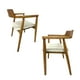 thumbnail image 4 of Pack 2 Sillas de Comedor Nusa Café, 4 of 6