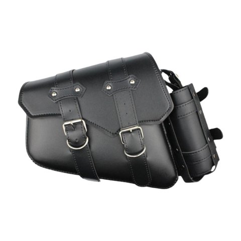 Ioensy - Alforja Lateral Para Motocicleta, Almacenamiento De Bicicleta Desmontable Rápido, Bolsa Basculante Para Exteriores, Montaje Izquierdo