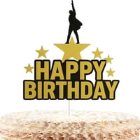 Cumpleaños De La Estrella Del Teatro Musical De Broadway Cake Topper Vozekrod