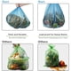 thumbnail image 3 of Bolsas de basura AYOTEE compostables 15-23 L, 100 unidades, azules, 3 of 9