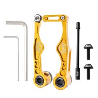Magideal - Palanca Delantera Y Trasera De Frenos En , Compatible Con Piezas De Reparación Bmx , Oro 109X42.8Mm