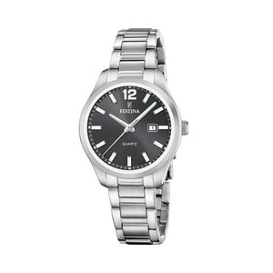 Reloj F20737/5 Festina Negro Mujer Acero Clasico