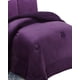 thumbnail image 2 of Cubrecama Con Chiporro Invierno Plaza Y Media Violeta, 2 of 3