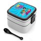 thumbnail image 1 of Los Jóvenes Titanes en Acción Fiambrera de Doble Capa, Contenedor de Almuerzo Portátil Apilable, Almacenamiento de Alimentos Hermético a Prueba de Fugas, 1000ml, 1 of 6