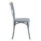 thumbnail image 2 of Silla Crossback Gris, 2 of 3
