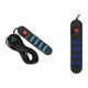 thumbnail image 3 of Extension Alargador 4 Entradas 3mts Negro 1443n, 3 of 5