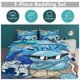 thumbnail image 5 of Squi_rtle Print Bedding Set Pattern Duvet Cove Set 3 Pieces 1 Quilt Cover And 2 Pillowcases for Women Men Teens, 5 of 5