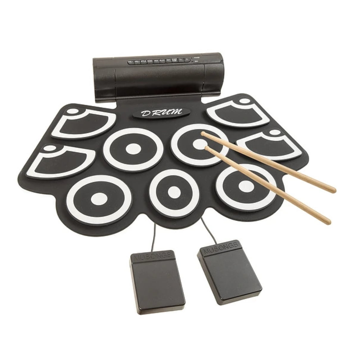 Genérico - Bateria Musical Electronica Con Parlante Incorporado