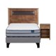 thumbnail image 1 of Cama europea Rosen Spike 1.5 Plazas + Mueble Ferrara Café, 1 of 6