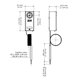 thumbnail image 3 of Termostato Danfoss KPU19 060L2151 con sensor de bombilla remoto, 3 of 5