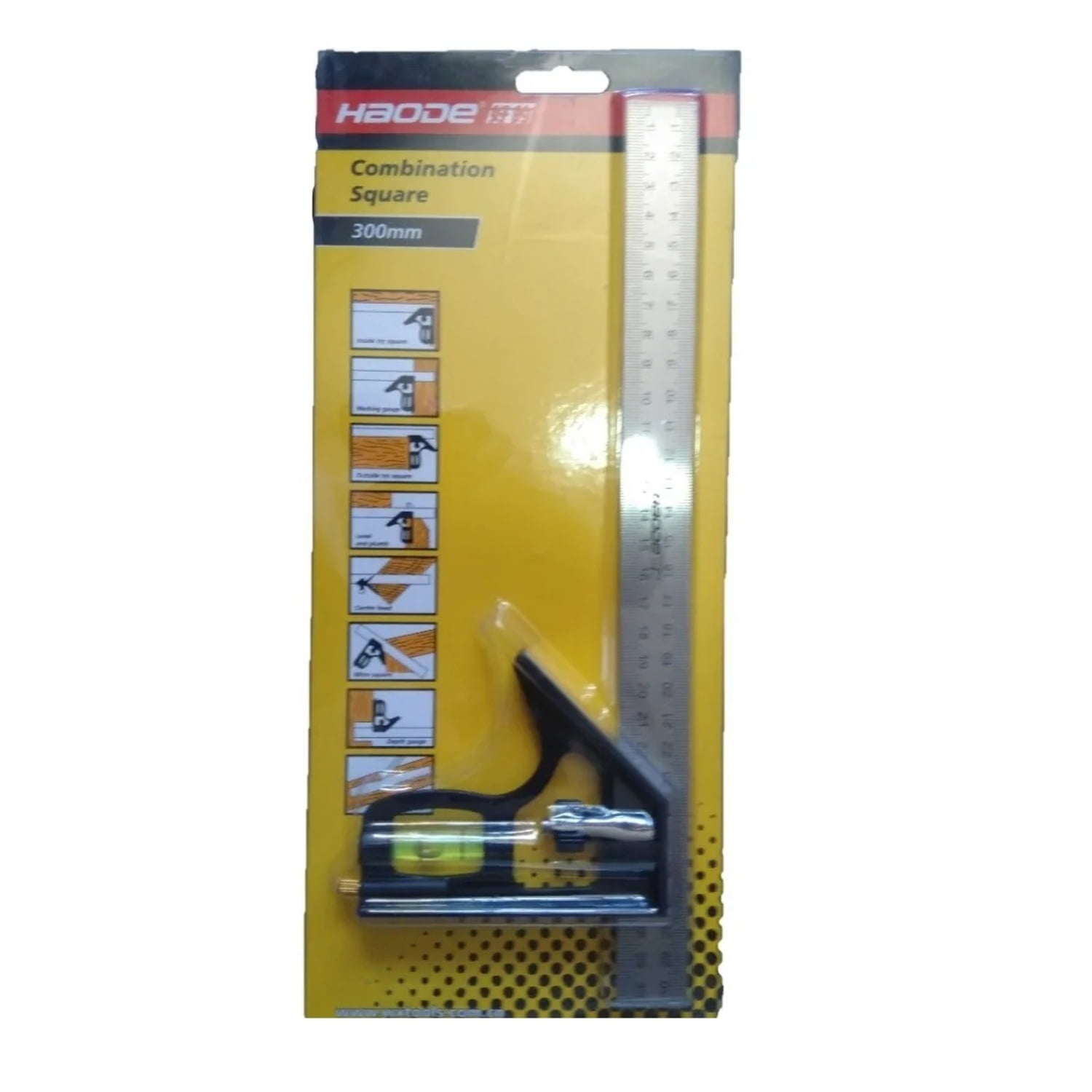 Genérico - Pack X 3escuadra Ajustable Con Nivel Y Aguja De Marca