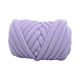 thumbnail image 3 of 250 g de hilo grueso hilo voluminoso hilo trenzado lanzar una manta de hilo de hilo de hilo de hilo de hilo para niños artesanía de gato casa macrame Violeta, 3 of 5