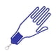 thumbnail image 3 of Guantes De Golf Camilla Secadora Rack Keeper Holder Guantes Marco De Soporte Azul, 3 of 5