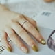 thumbnail image 5 of 1pc Stylish and Luxurious Fine Pattern Couple Ring for Engagement and Wedding, 5 of 5