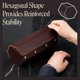 thumbnail image 3 of Funda de viaje Watch Roll QWATCHBANDS de piel de napa para hombre, 3 of 6
