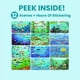 thumbnail image 4 of Libro de pegatinas Cupkin Ocean Deep Blue Sea con más de 500 pegatinas, 4 of 7