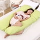thumbnail image 2 of Almohada para embarazadas, almohada en forma de U desmontable y lavable, cojín grande, almohada de cintura, 2 of 5