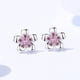 thumbnail image 5 of Aros Plata 925 Pendiente Flor de Cerezo Mujer Regalo Joyas plateado Talla única, 5 of 9