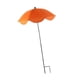 thumbnail image 5 of Sombrilla de Sombra para Plantas, Tela de Sombra, Resistente a La Intemperie, Cómoda Cubierta de Sombrilla, Sombrilla de Jardín para Plantas en Maceta Naranja, 5 of 5