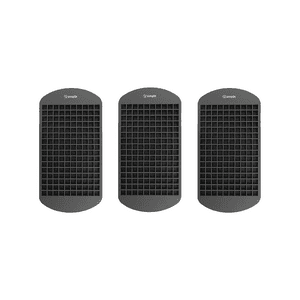 Simplit - Pack 3 Cubeta De Hielo Silicona 160 Mini Hielos