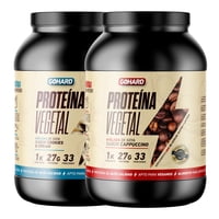 Gohard - Pack Proteinas Vegetales 2Kg Total 66Sv Cookies And Cream - Capuccino