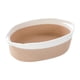 thumbnail image 3 of Canasto Tejida Con Asas, Caja De Almacenamiento De Escritorio Para Tocador De Baño, Juguetes, Color Beige, 3 of 3