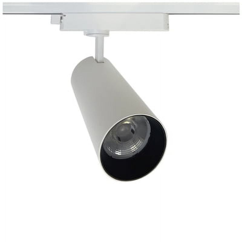 Hb Led - Foco Led Decorativo Riel Monofásico 18w Blanco Cálido