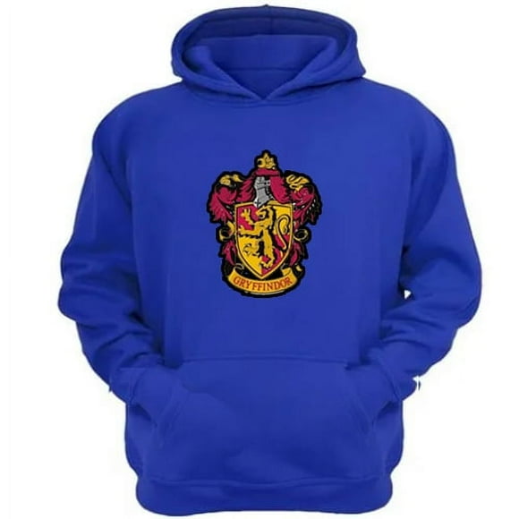 Polerón Canguro Gryffindor Azul Talla S Unisex