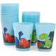 thumbnail image 1 of Vasos de plástico con forma de dinosaurio Blue Panda, paquete de 16 para niños (480 ml), 1 of 6