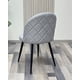 thumbnail image 3 of Silla Nordic Lino Black Gris, 3 of 4