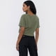 thumbnail image 2 of Polera Mujer Fun Manga Corta Crop Verde Oliva Corona, 2 of 5