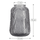 thumbnail image 2 of Florero Jarron Decorativo Vidrio Ramas Flores 20x12cm, 2 of 4