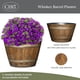 thumbnail image 2 of Macetero GROWSCAPE Barril de Whisky 52 cm Roble Marrón, 2 of 7