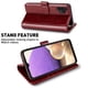 thumbnail image 1 of Premium Leather Wallet Case with Glass Screen Protector and RFID Blocking for Samsung Galaxy A71/A54/A53/A52/A52s/A51/A50/A30s/A34/A33/A32/A23/A21/A20, 1 of 3