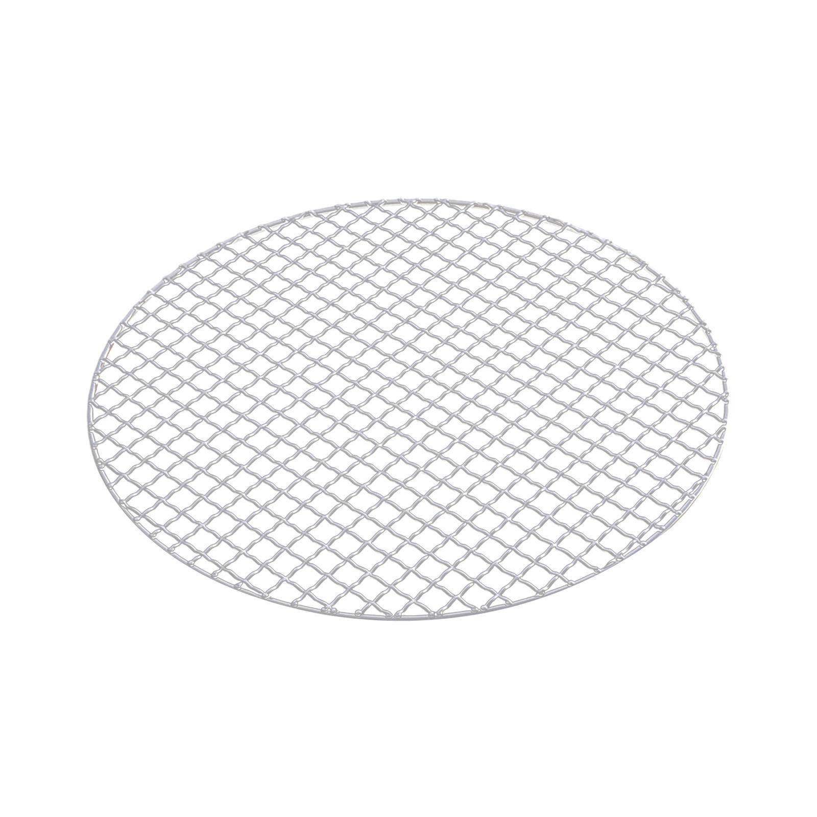 Magideal - Red Para Hornear, Red Para Barbacoa, Fácil De Limpiar, Rejilla Para Asar, Alambre Reutilizable Para Fiestas, Malla Para Parrilla Para Teteras De , Diámetro 25Cm