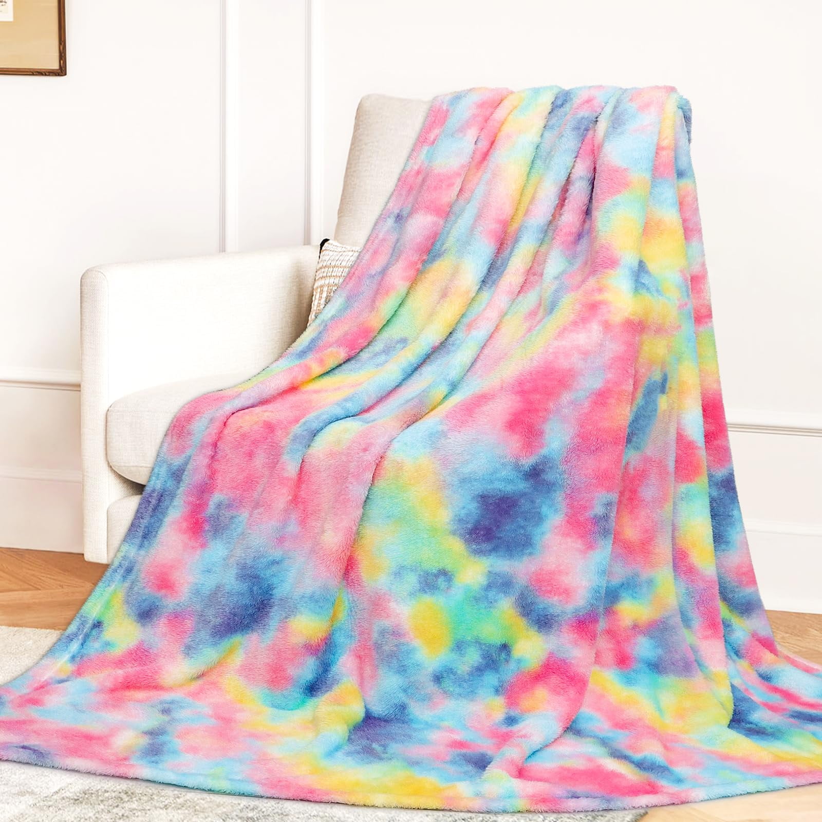 Manta Polar Mugd Rainbow Arctic De Microfibra