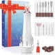 thumbnail image 1 of Taladro eléctrico inalámbrico para uñas, kit profesional de lima de uñas recargable para uñas de gel acrílico, juego de taladro portátil Efile para manicura y pedicura, herramientas de pulido para uso, 1 of 7