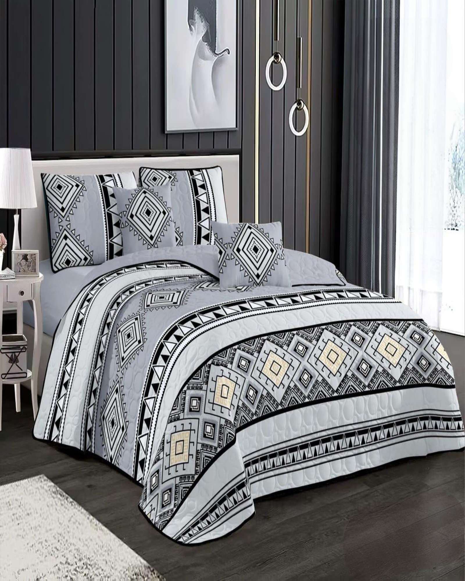 Tengfei - Cobertor Colcha Quilt De Verano Plaza Y Media