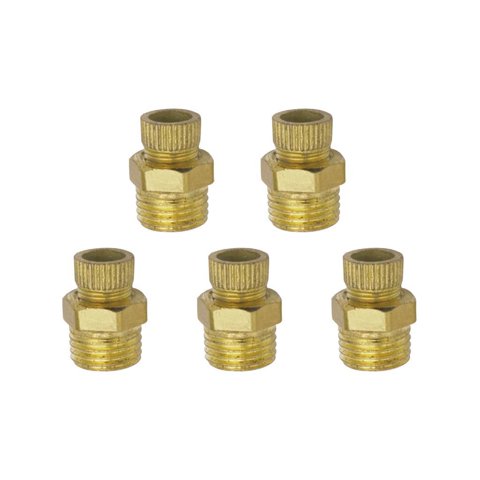 Ioensy - 5 Uds Válvulas De Drenaje De Compresor De Aire Tapón De Drenaje De Tanque De Agua De Compresor De Aire Resistente